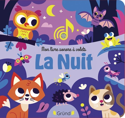 Mon livre sonore à volets : La nuit