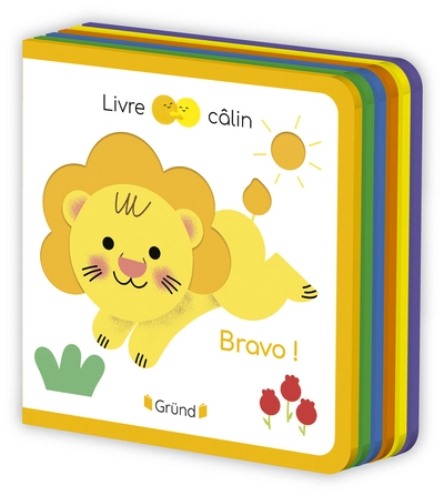 Bravo ! Livre tout-carton avec de la feutrine à toucher À partir de 6 mois