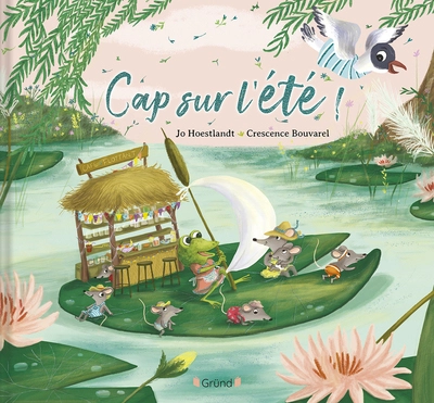 Cap sur l'été ! Album jeunesse sur l'été et les vacances avec des effets dorés sur toutes les pages À partir de 3 ans