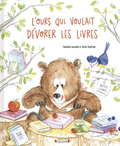 L'ours qui voulait dévorer les livres  Album jeunesse  Dès 3 ans