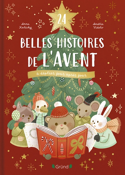 24 belles histoires de l'Avent à déplier jour après jour