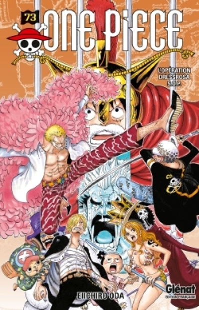 One Piece, tome 73 : L'opération Dressrosa S.O.P.