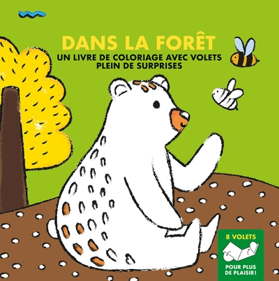 Dans la forêt - Coloriage avec volets