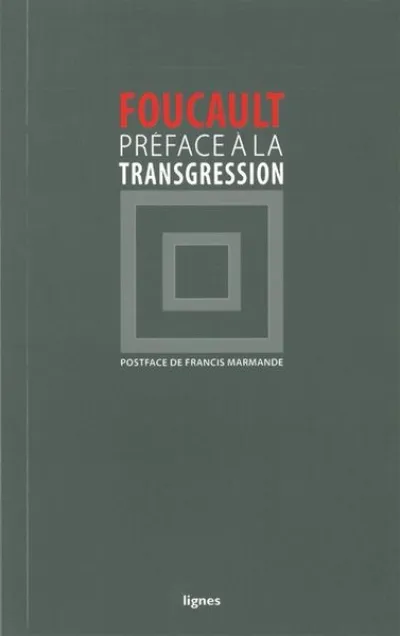 Préface à la transgression