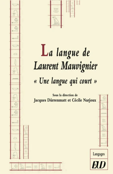 LANGUE DE LAURENT MAUVIGNIER