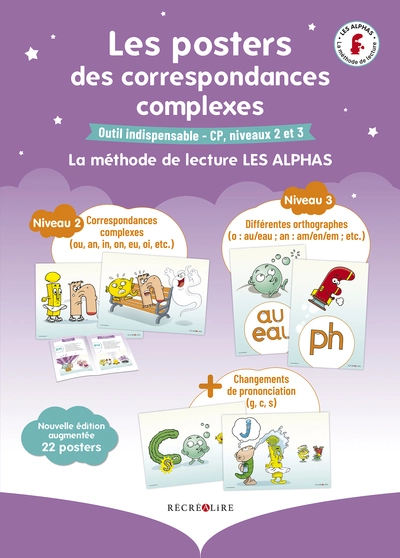 Les posters des correspondances complexes LES ALPHAS - Nouvelle édition - CP