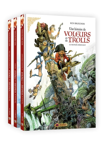 Une histoire de voleurs et de trolls - pack promo vol. 01 à vol. 03 - édition limitée
