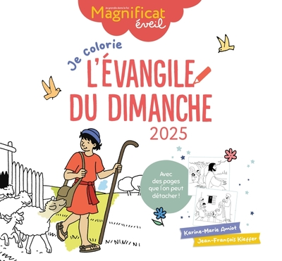 Je colorie l évangile du dimanche 2025: Mon Evangile du dimanche à colorier
