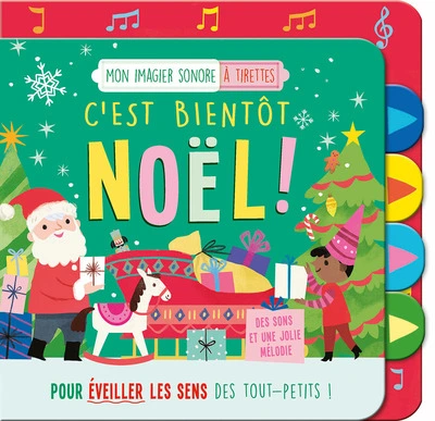 Mon imagier sonore à tirettes : Noël
