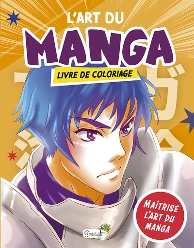 Livre de coloriage Manga