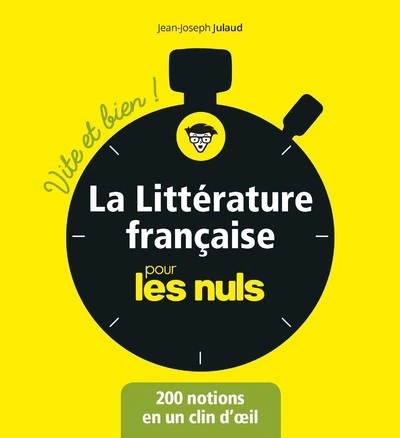 La littérature française pour les Nuls