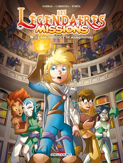Les Légendaires - Missions, tome 8 : La bibliothèque de Marq-Tapahj