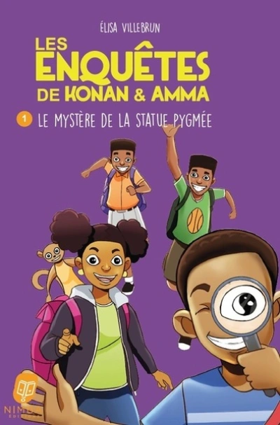 Les enquêtes de Konan & Amma, tome 1 : Le mystère de la statue pygmée