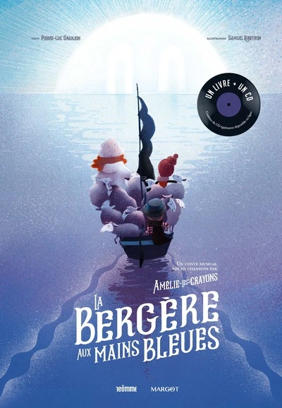La bergère aux mains bleues - Livre CD