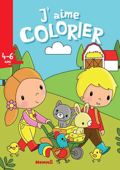J'aime colorier (4-6 ans) (Ferme)