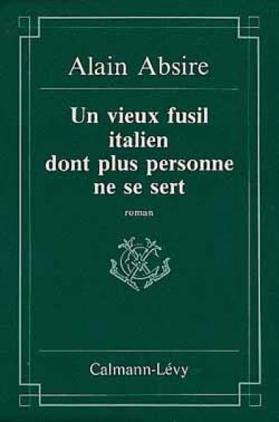 Un vieux fusil italien dont plus personne ne se sert