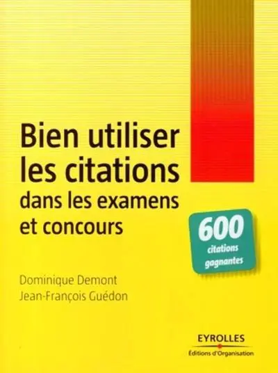 Bien utiliser les citations dans les examens et concours