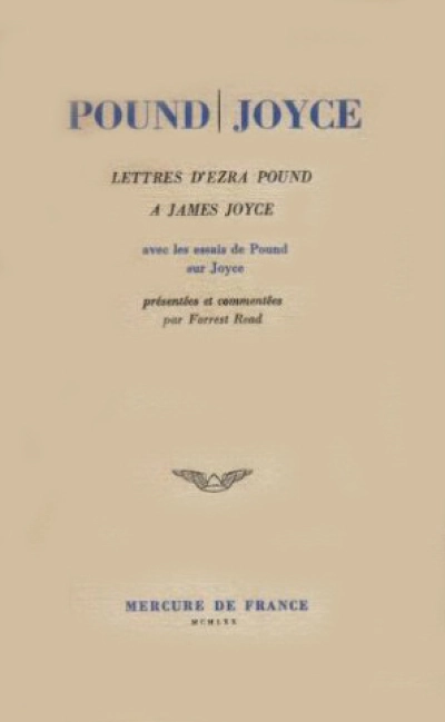 Lettres d'Ezra Pound à James Joyce