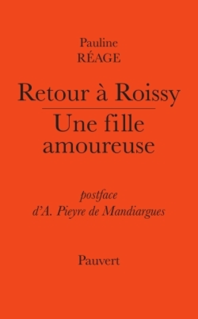 Retour à Roissy, une fille amoureuse