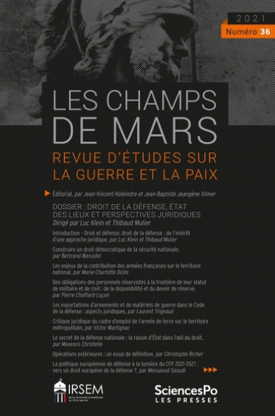 Les Champs de Mars 36