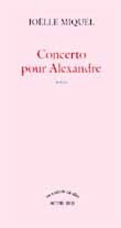 Concerto pour Alexandre