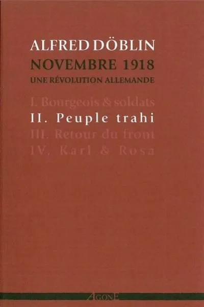 Novembre 1918, une révolution allemande 02 : Peuple trahi