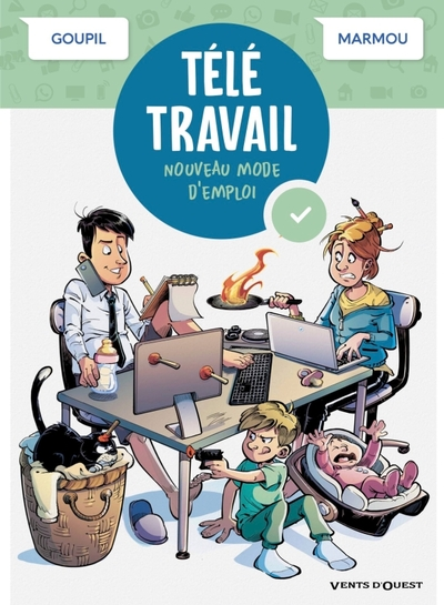 Télétravail, : Nouveau mode d'emploi en BD