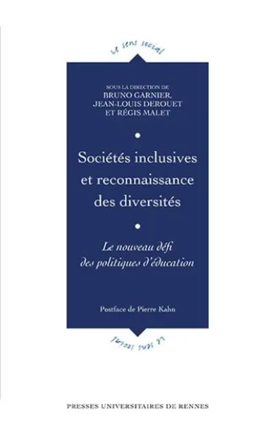 Sociétés inclusives et reconnaissance des diversités