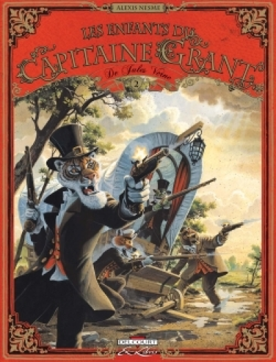 Les enfants du Capitaine Grant, tome 2 (BD)