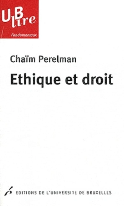 ETHIQUE ET DROIT 2 ED