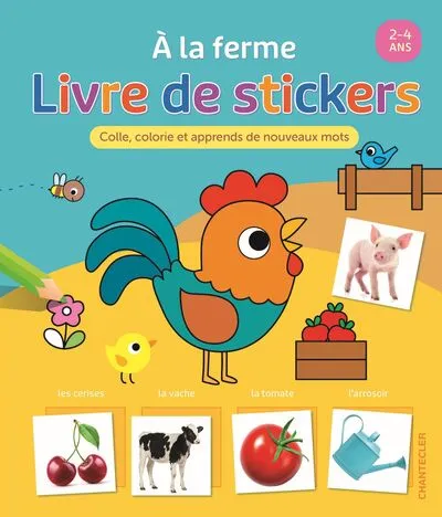 À la ferme - Livre de stickers