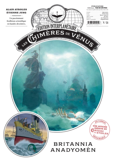 Le château des étoiles, tome 21 - Les Chimères de Vénus : Britannia Anadyomèn
