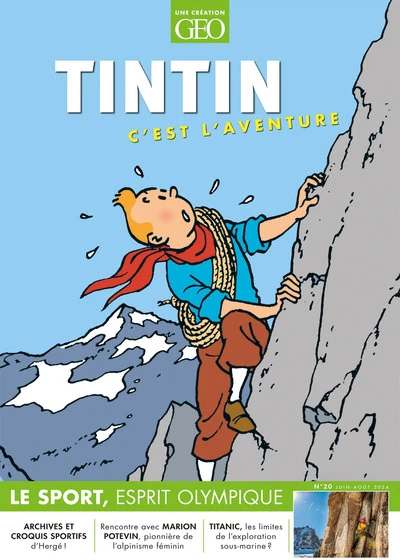 Tintin - C'est l'aventure, n°20 : Le sport, esprit olympique