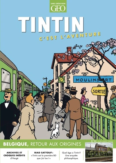 Tintin - C'est l'aventure, n°24 : Belgique