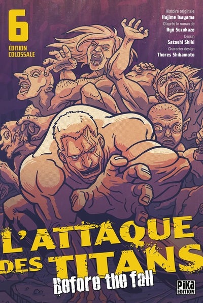 L'Attaque des Titans Before the Fall - Edition Colossale, tome 5