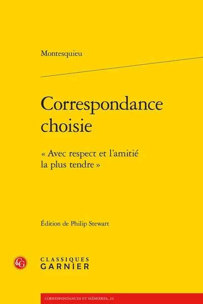 Correspondance choisie