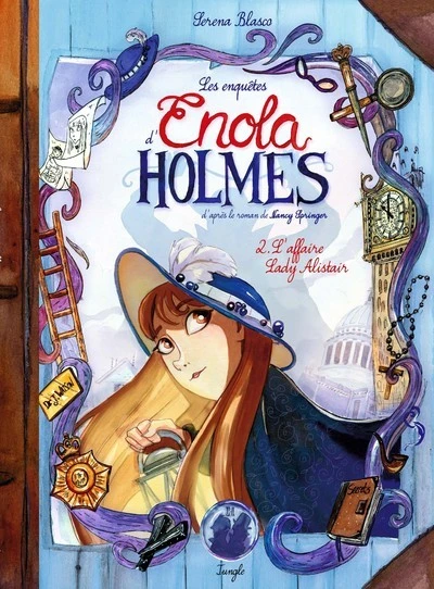 Les enquêtes d'Enola Holmes, tome 2 : L'Affaire Lady Alister (BD)
