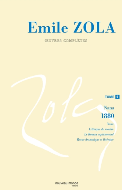 Zola : Oeuvres complètes - Nouveau Monde