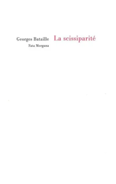 La scissiparité