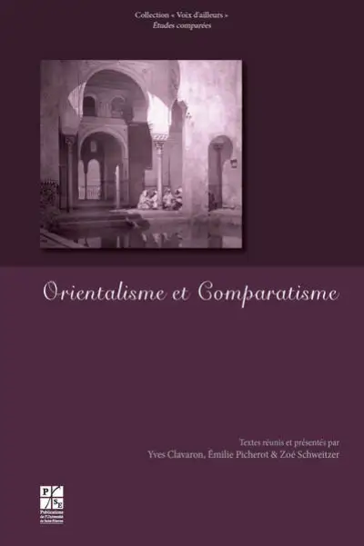 ORIENTALISME ET COMPARATISME