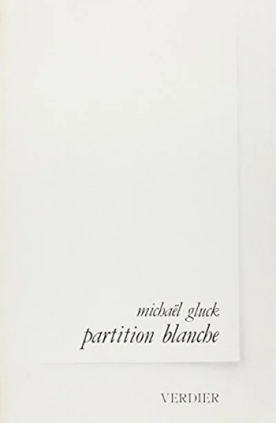 Partition blanche