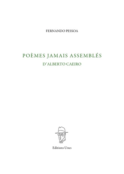 Poèmes jamais assemblés d'Alberto Caeiro