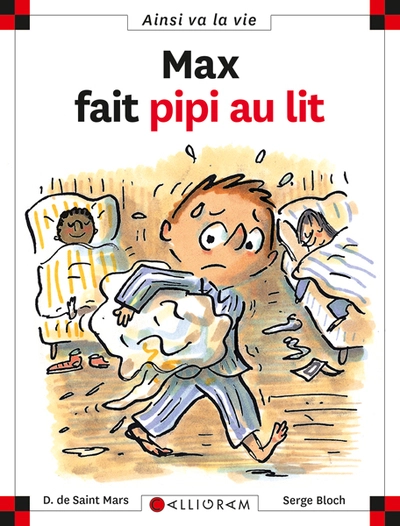 MAX FAIT PIPI AU LIT