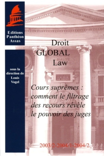 COURS SUPRÊMES : COMMENT LE FILTRAGE DES RECOURS RÉVÈLE LE POUVOIR DES JUGES