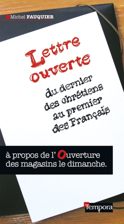 Lettre ouverte du dernier des chrétiens au premier des Français