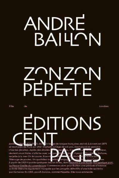 Zonzon Pépette : Fille de Londres