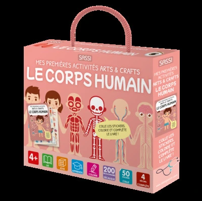 Mes premières activités arts & crafts - Le corps humain