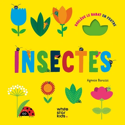 Insectes - Soulève le rabat feutré
