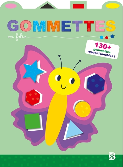 Gommettes en folie : Papillon