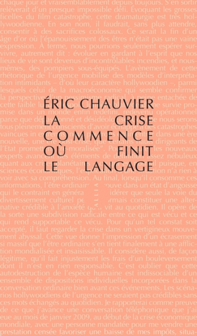 La crise commence où finit le langage - Comment la crise a généré les réseaux sociaux